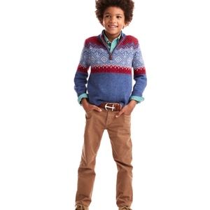 Vineyard Vines Boys Fair Isle Holiday Sweater - 5